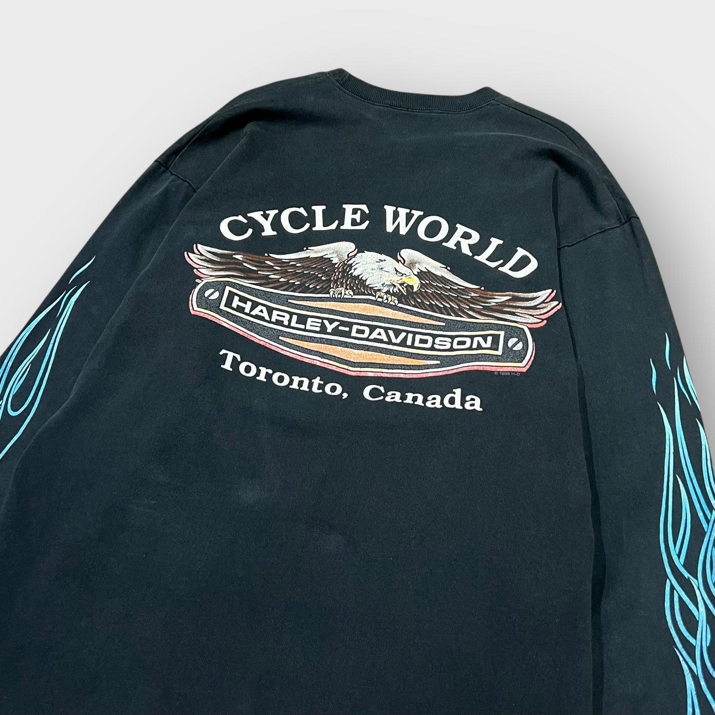 90’s “HARLEY-DAVIDSON” l/s t-shirt