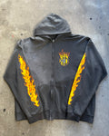 90’s “HARLEY DAVIDSON” zip up hoodie x-large