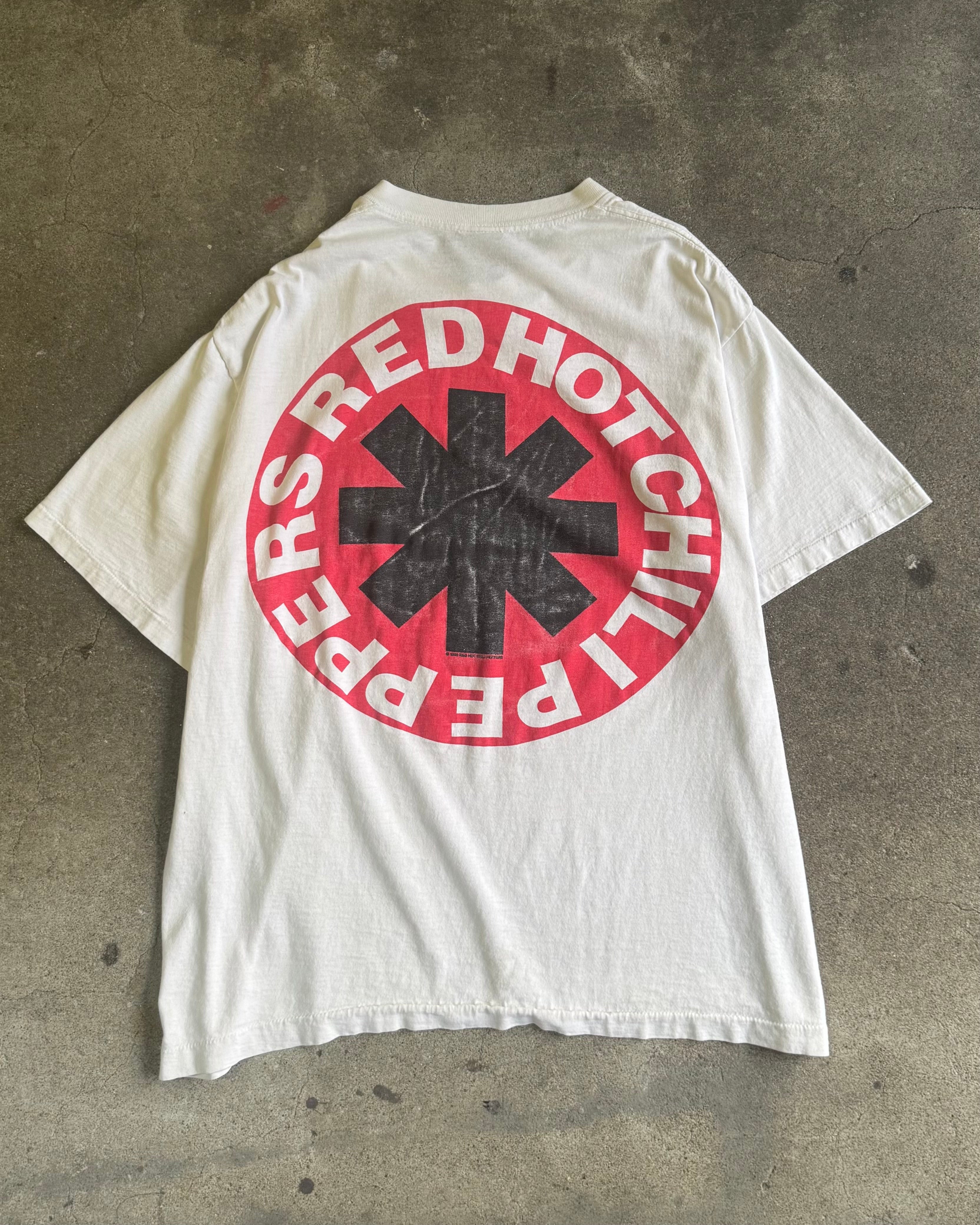 90’s “RED HOT CHILI PEPPERS”band t-shirt X-LARGE