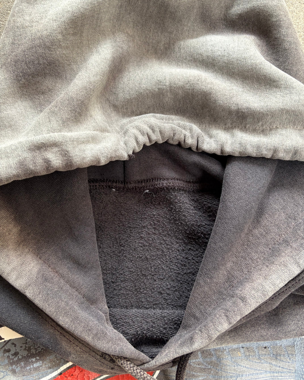 90-00’s “FOX” fade hoodie