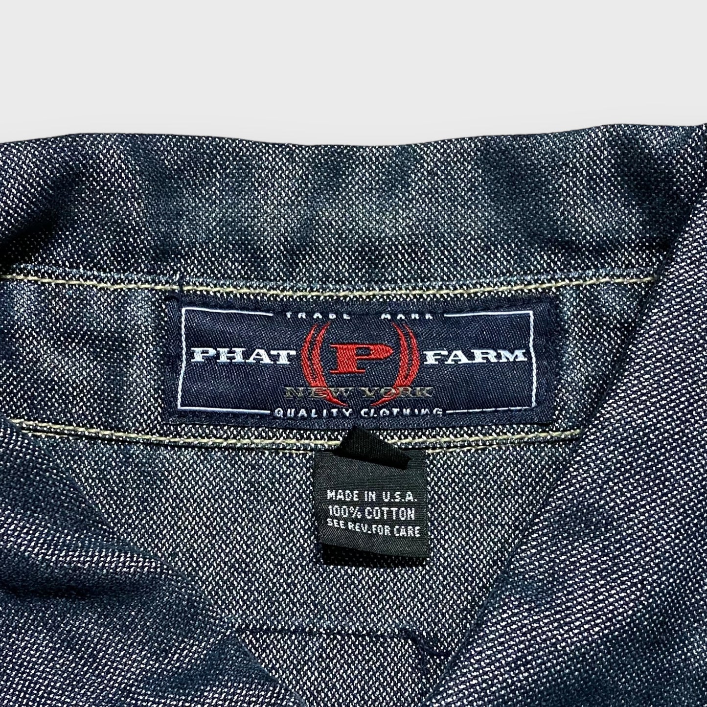 "PHAT FARM" Ruster denim jacket