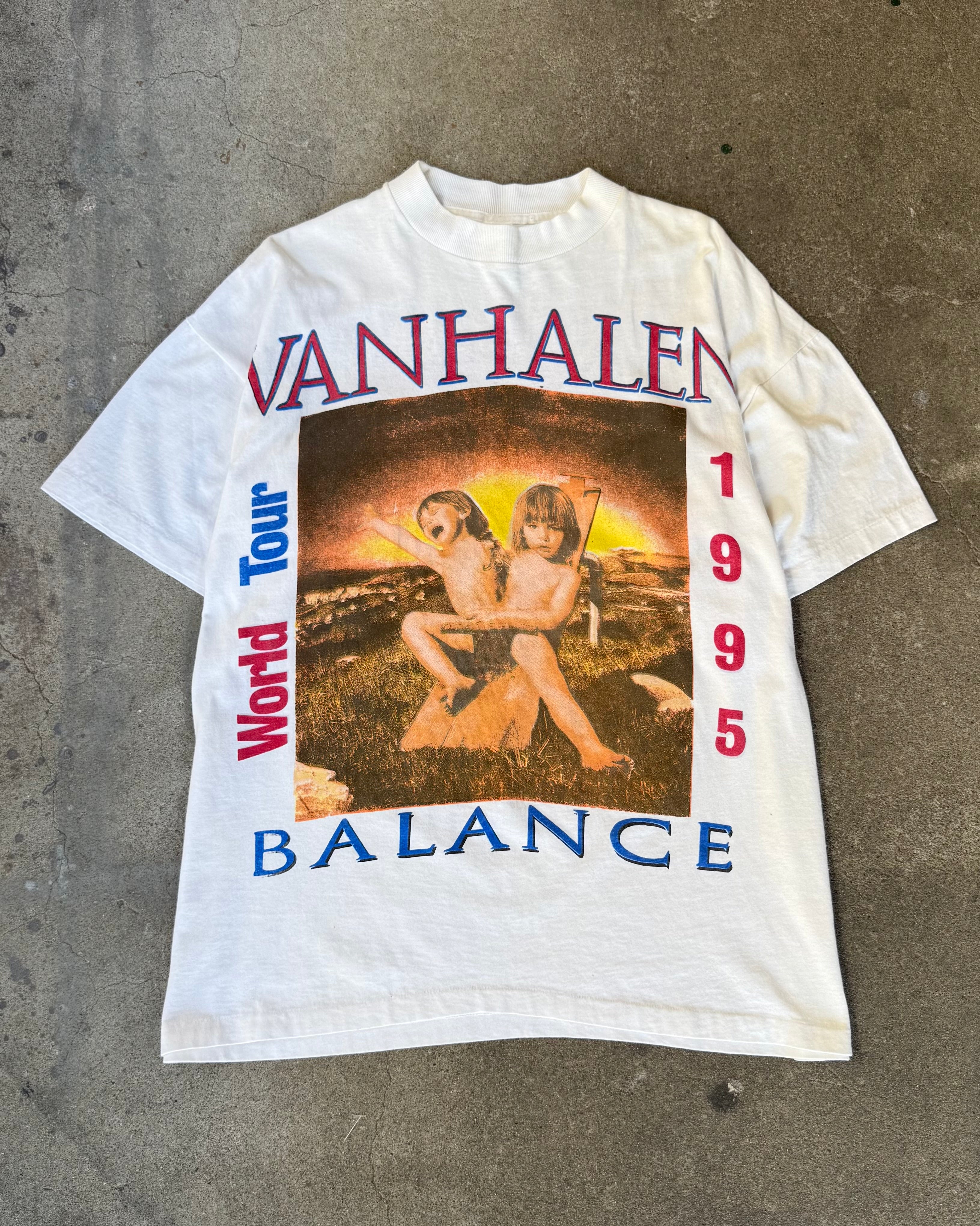 90’s “VANHALEN” band t-shirt large