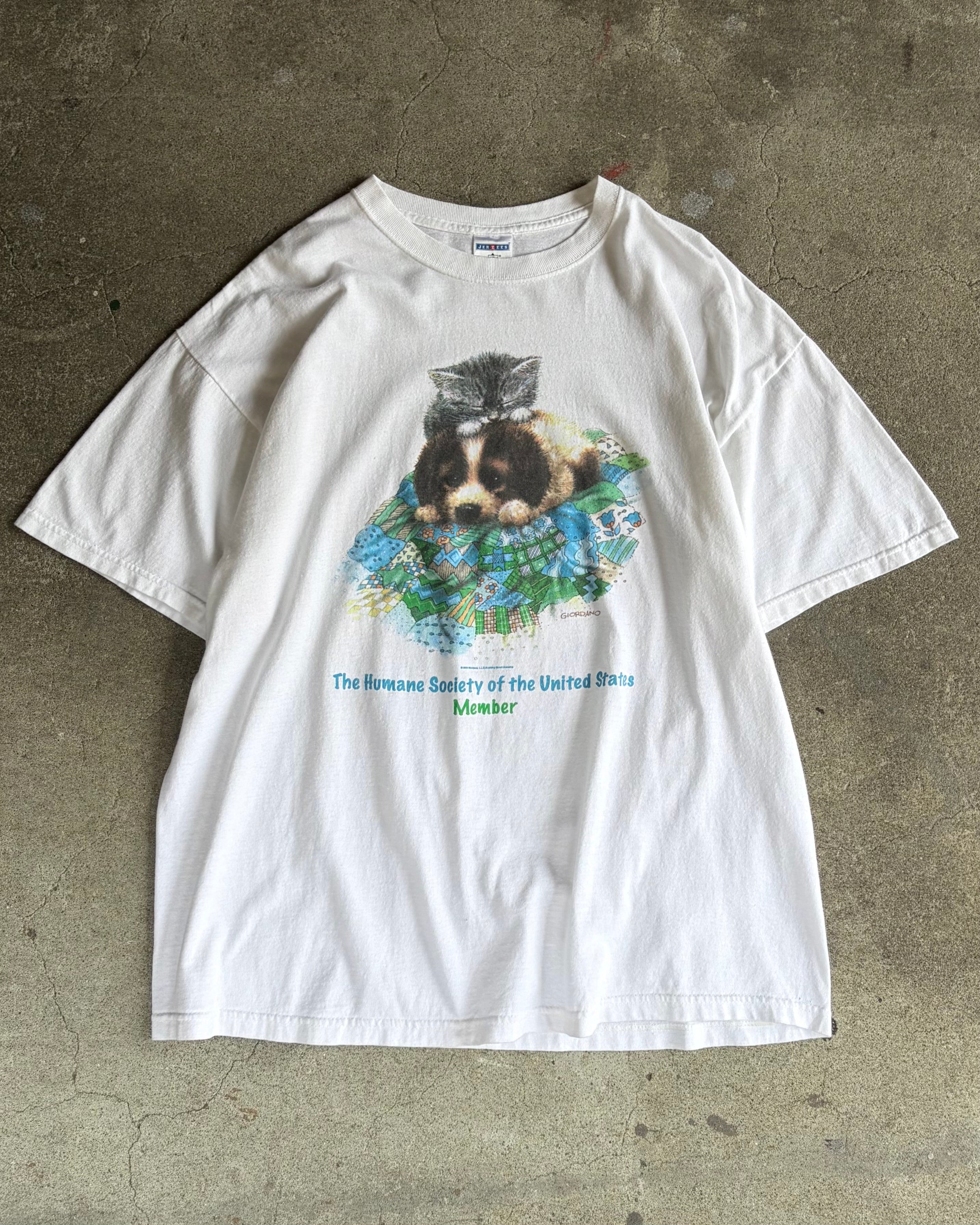 90-00’s animal t-shirt large