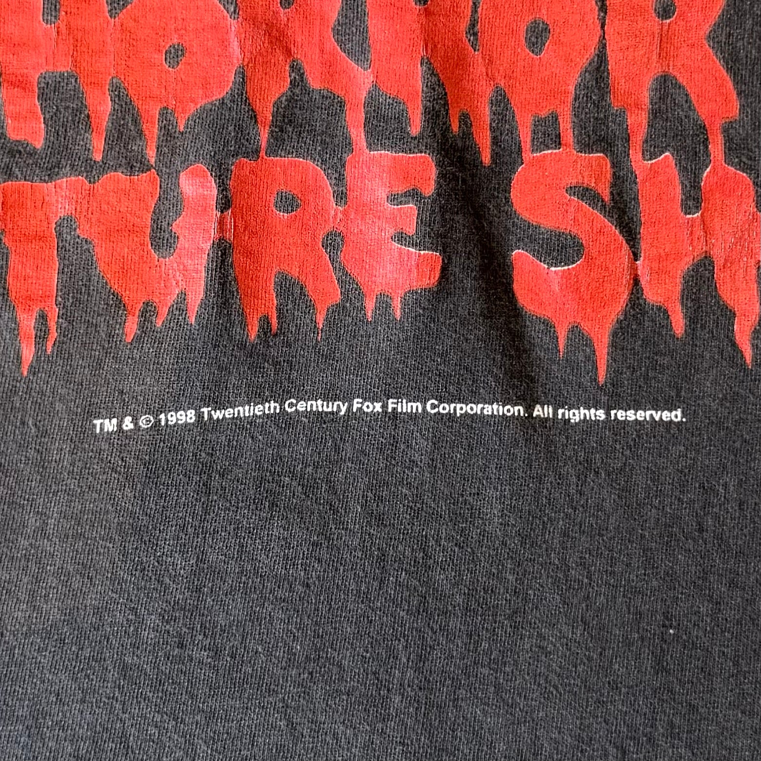 90's "THE ROCKY HORROR PICTURE SHOW"
movie t-shirt medium