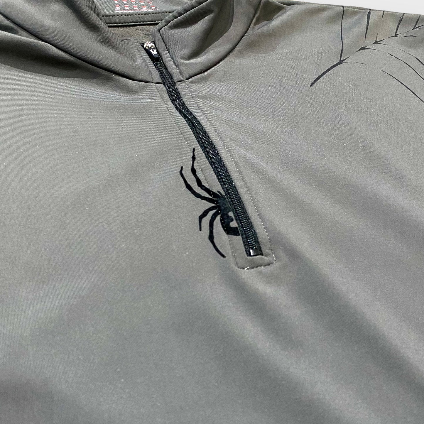 "SPYDER" Spyder design polyester half zip top