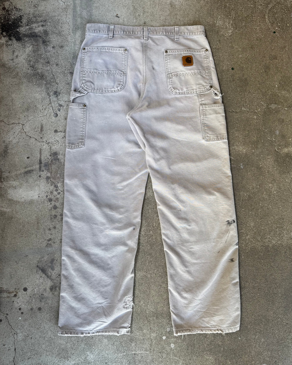 00’s “Carhartt”faded double knee work wear pants