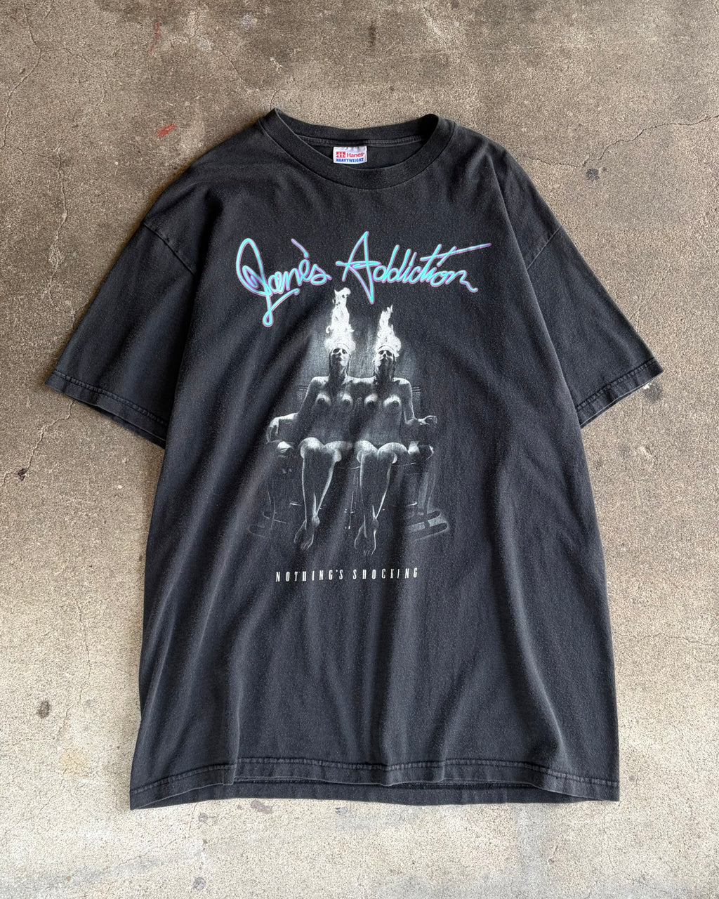 00’s Jane’s Addiction “NOTHING'S SHOCKING” album tour t-shirt