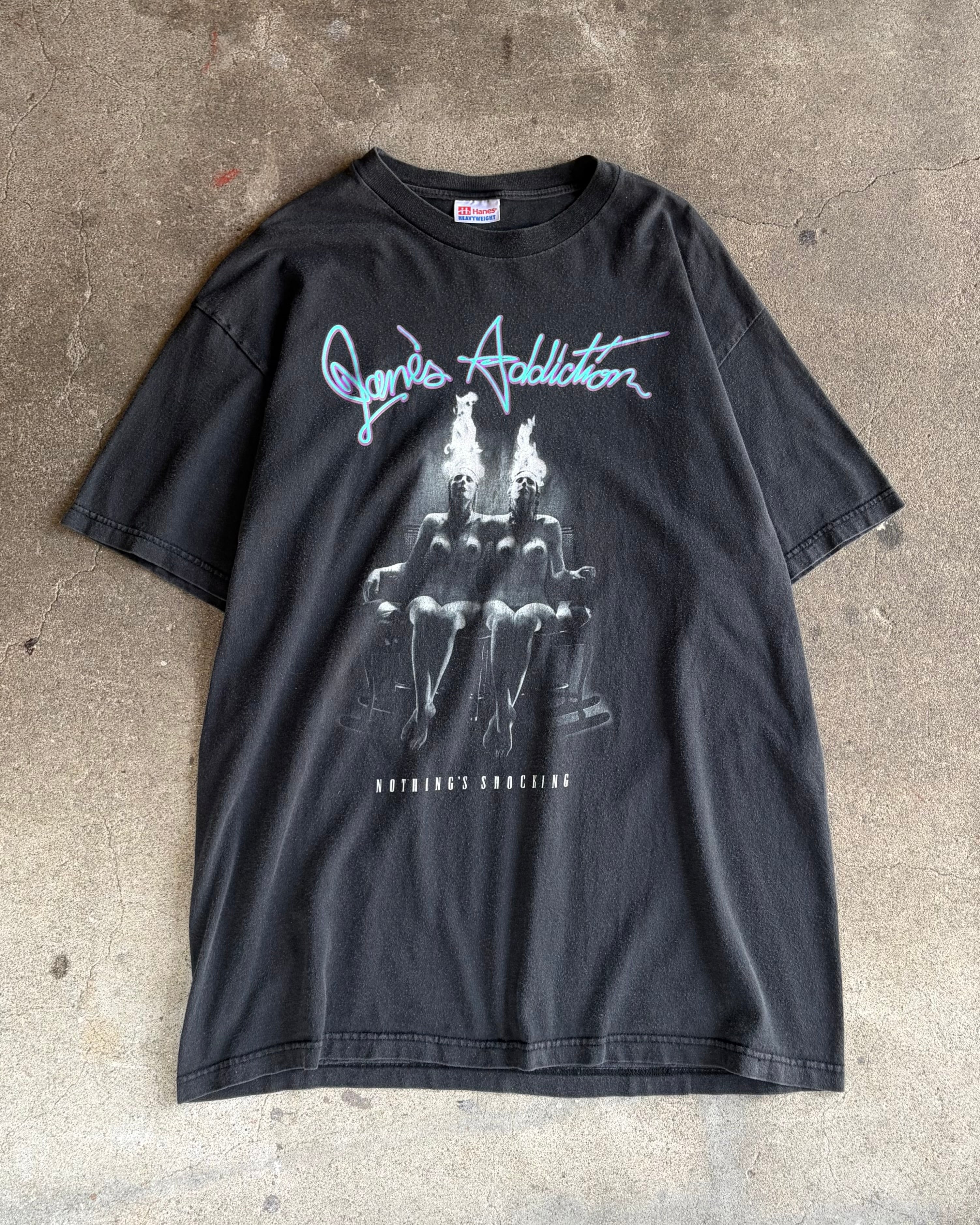 00’s Jane’s Addiction “NOTHING'S SHOCKING” album tour t-shirt