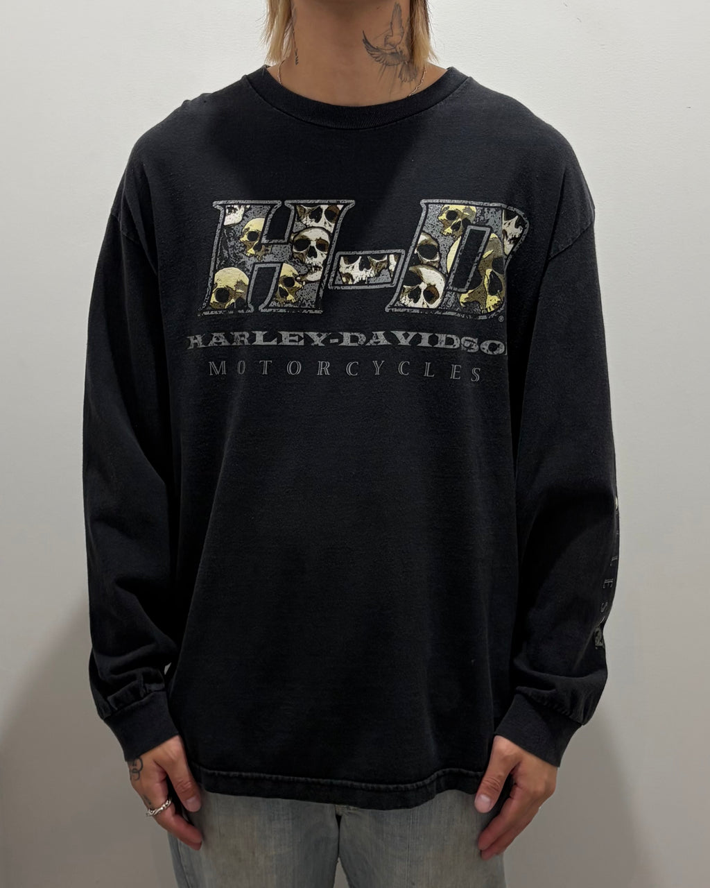 00's “HARLEY-DAVIDSON”
l/s t-shirt XLARGE
