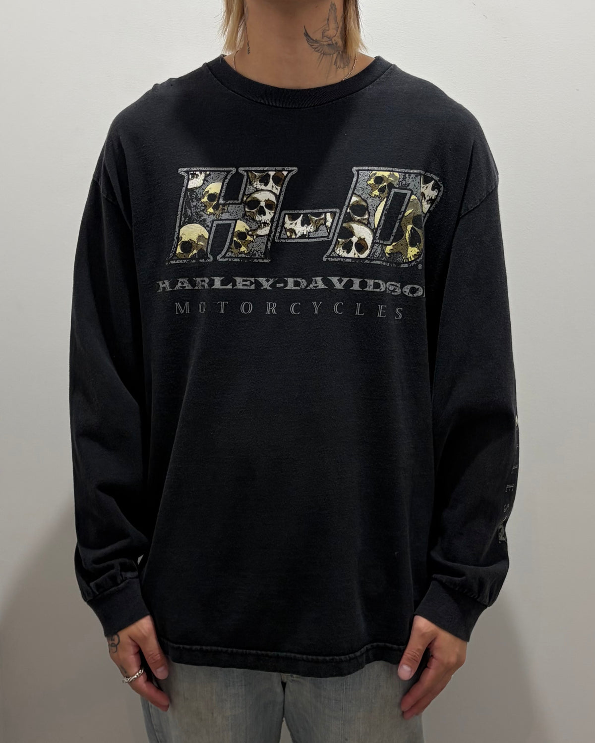 00's “HARLEY-DAVIDSON”
l/s t-shirt XLARGE