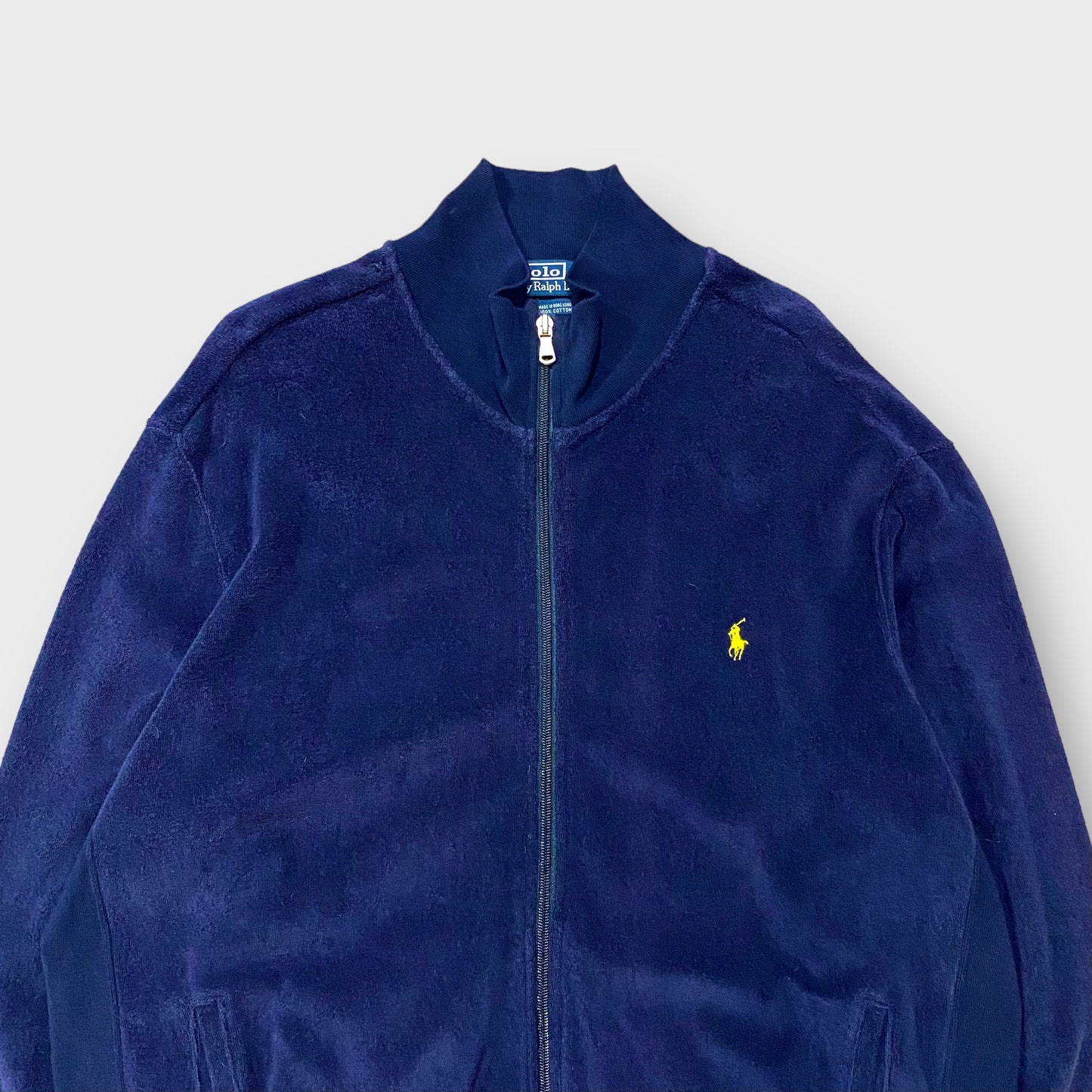 90's "Ralph Lauren" Velour track jacket