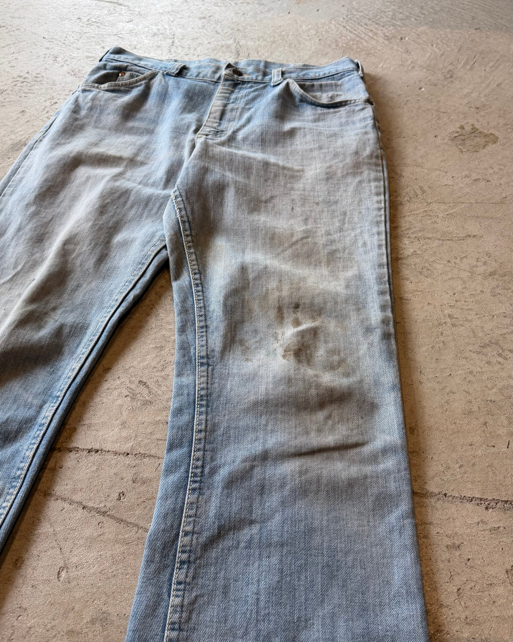 90’s “Lee” faded flare denim pants