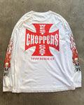 00-90’s “WEST COAST CHOPPERS” l/s t-shirt x-large