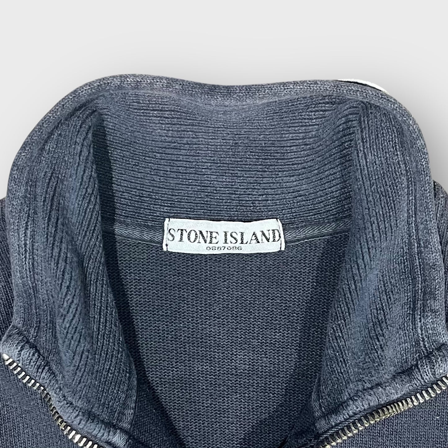 00’s STONE ISLAND
half zip cotton shit