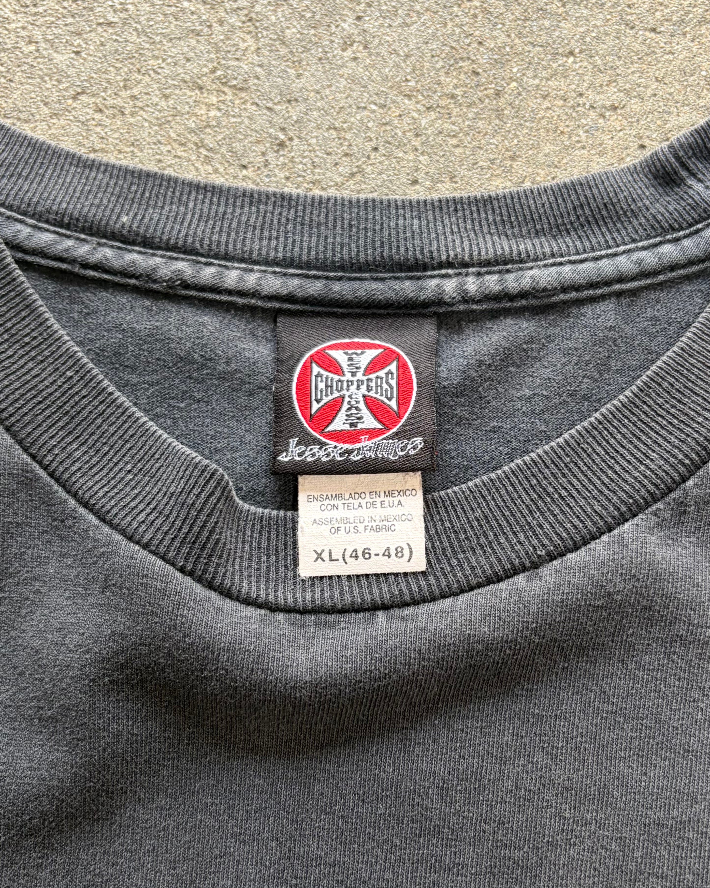 00’s “WEST COAST CHOPPERS”  t-shirt x-large