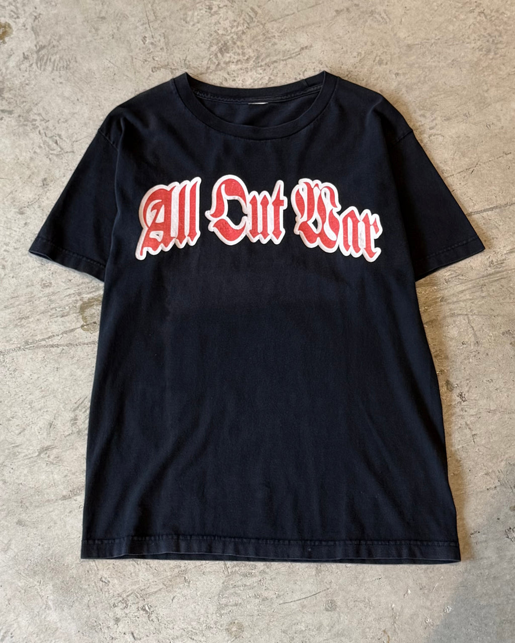 00's "All Out War"
band t-shirt