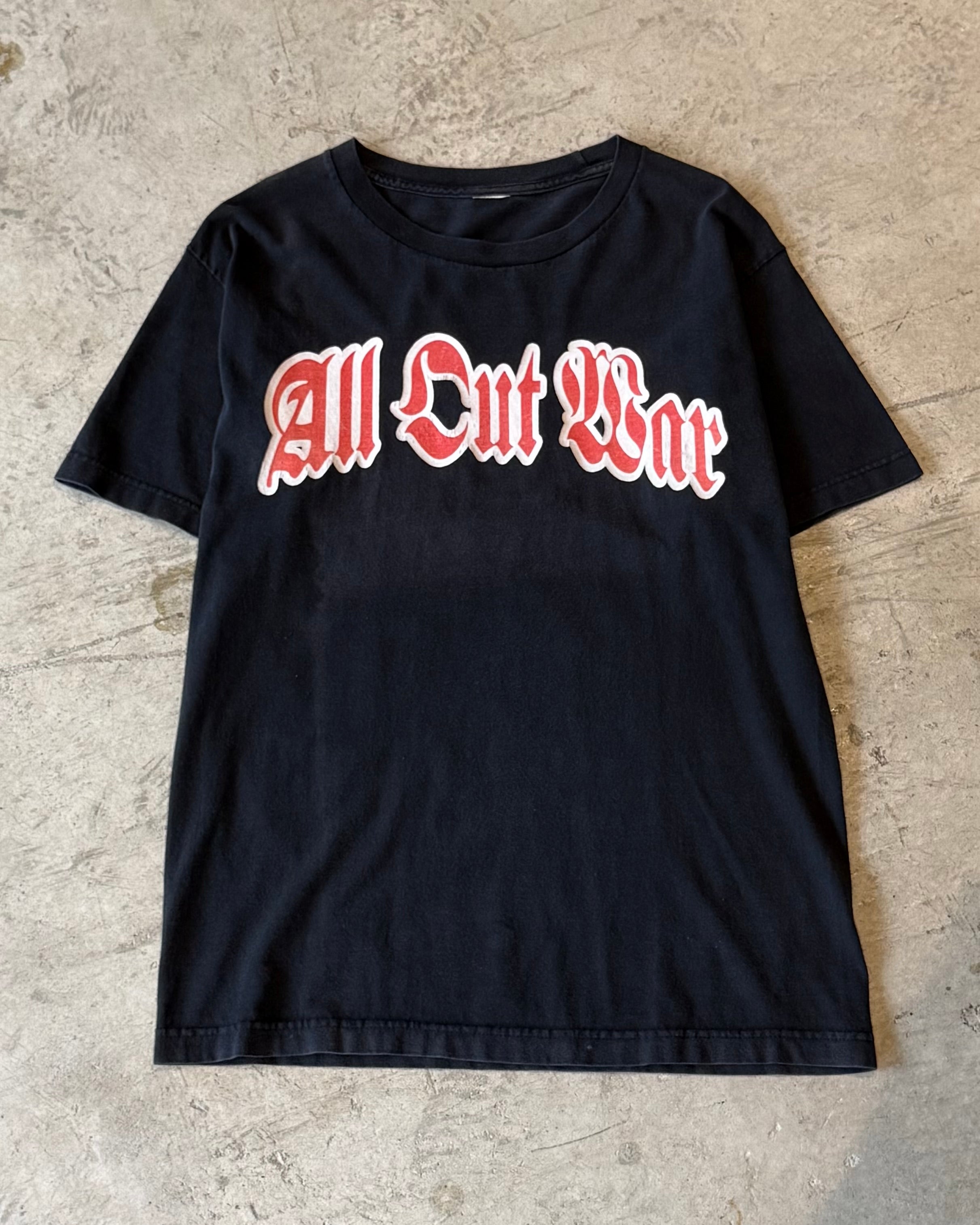 00's "All Out War"
band t-shirt