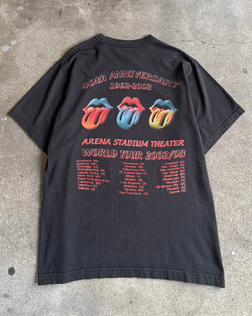 00’s The Rolling Stones“40 Licks for 40 years”world tour t-shirt LARGE