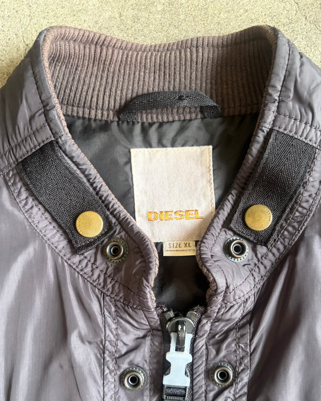 90-00’s “DIESEL” nylon jacket X-LARGE