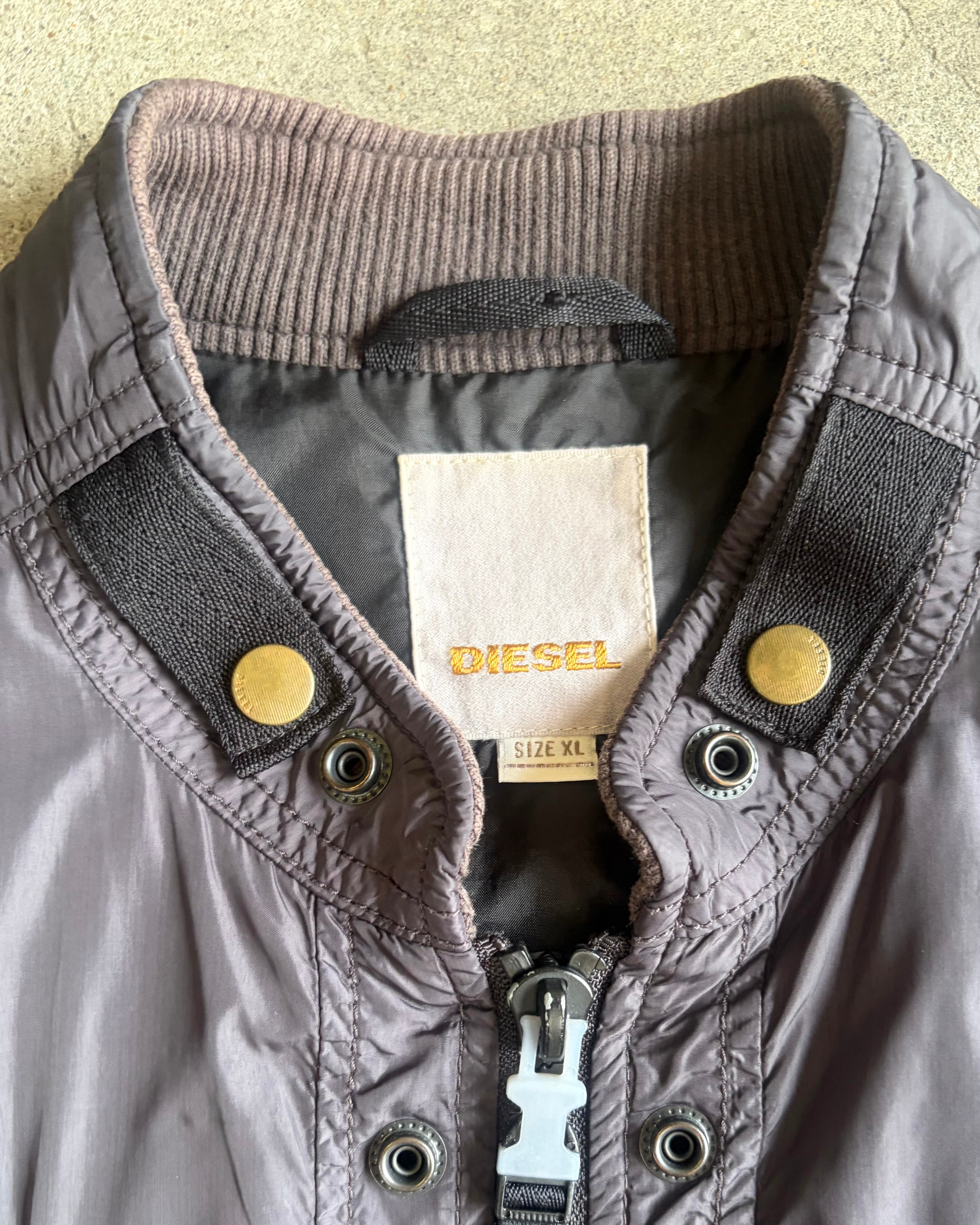 90-00’s “DIESEL” nylon jacket X-LARGE