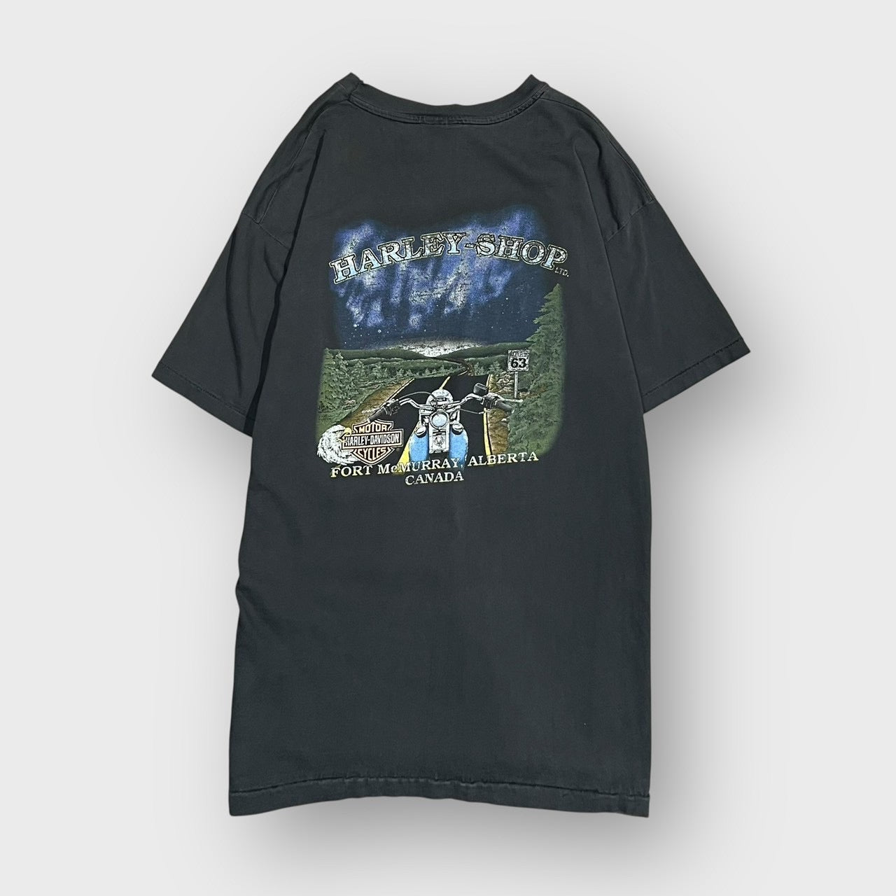 90’s “HARLEY-DAVIDSON” print t-shirt