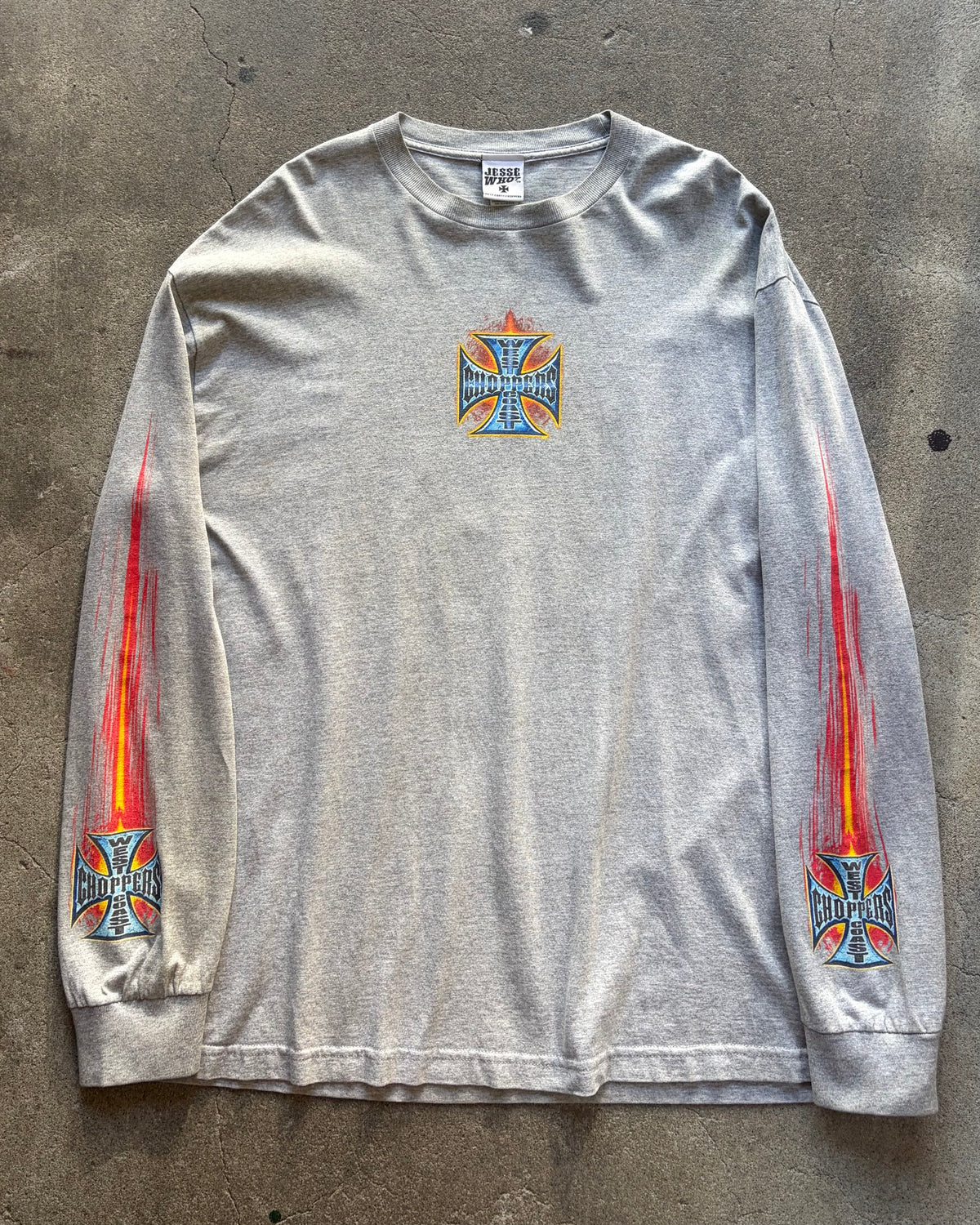 00’s “WEST COAST CHOPPERS” l/s t-shirt x-large