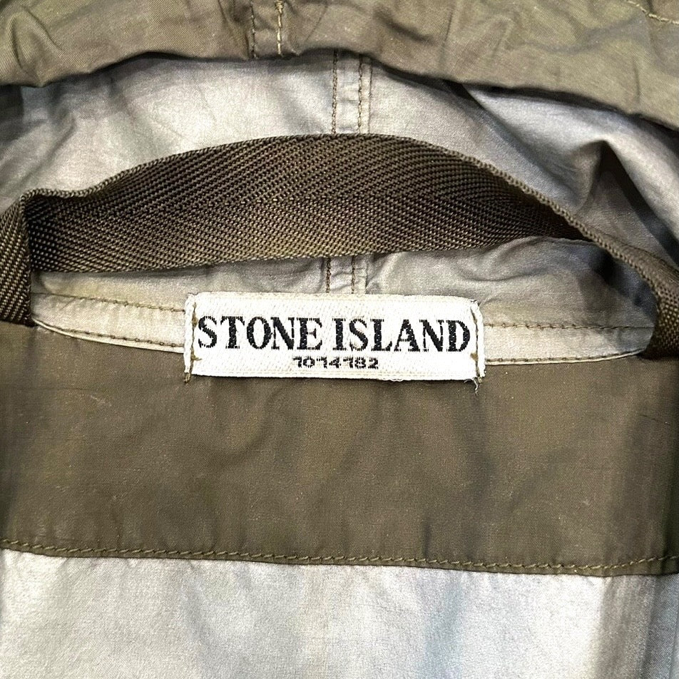 00's "Stone island" Nylon hooded jacket