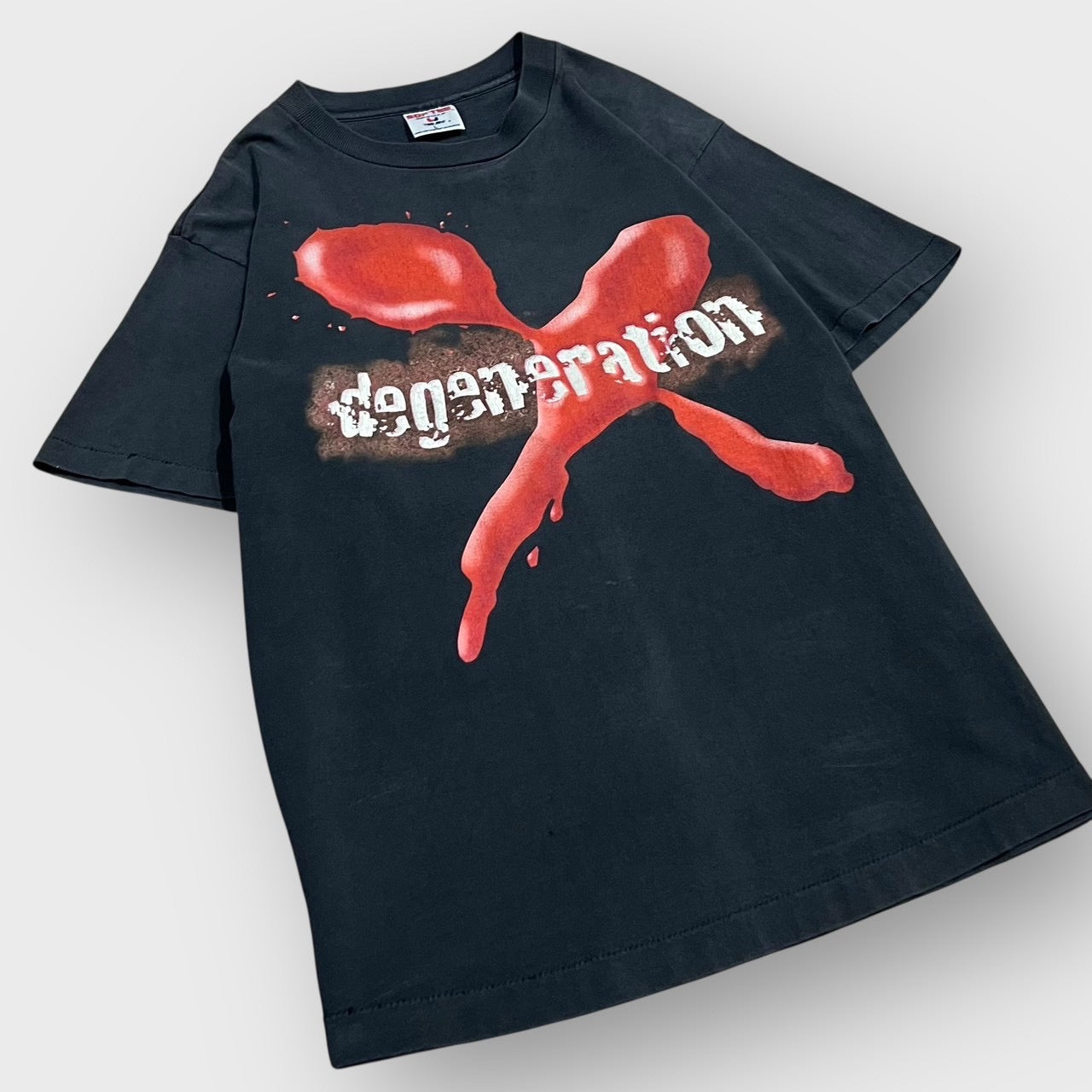 90’s-00’s “degeneration” pro wrestling t-shirt