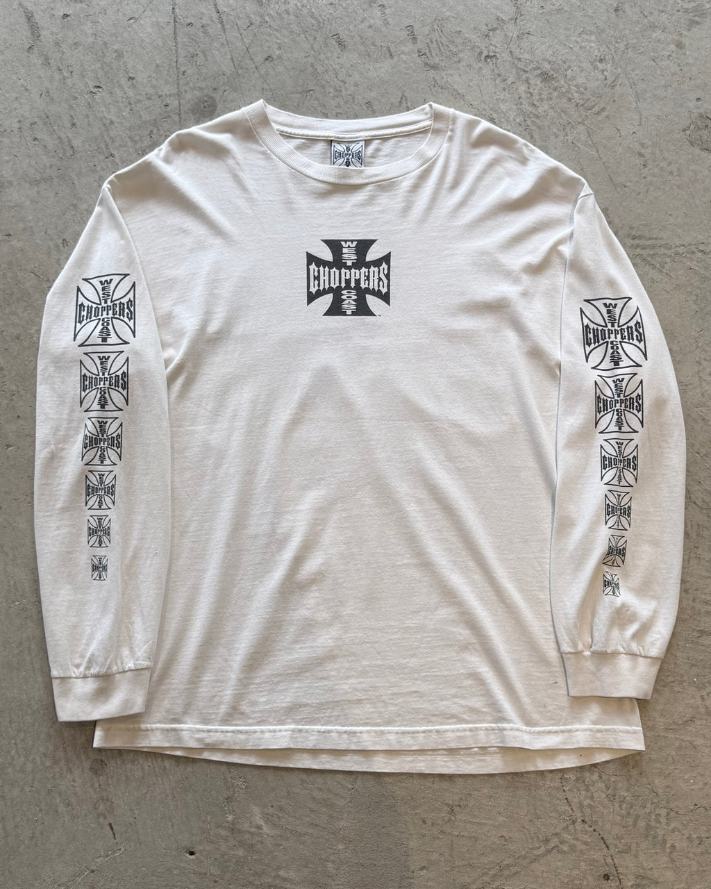 90-00’s “WEST COAST CHOPPERS”
l/s t-shirt X-LARGE