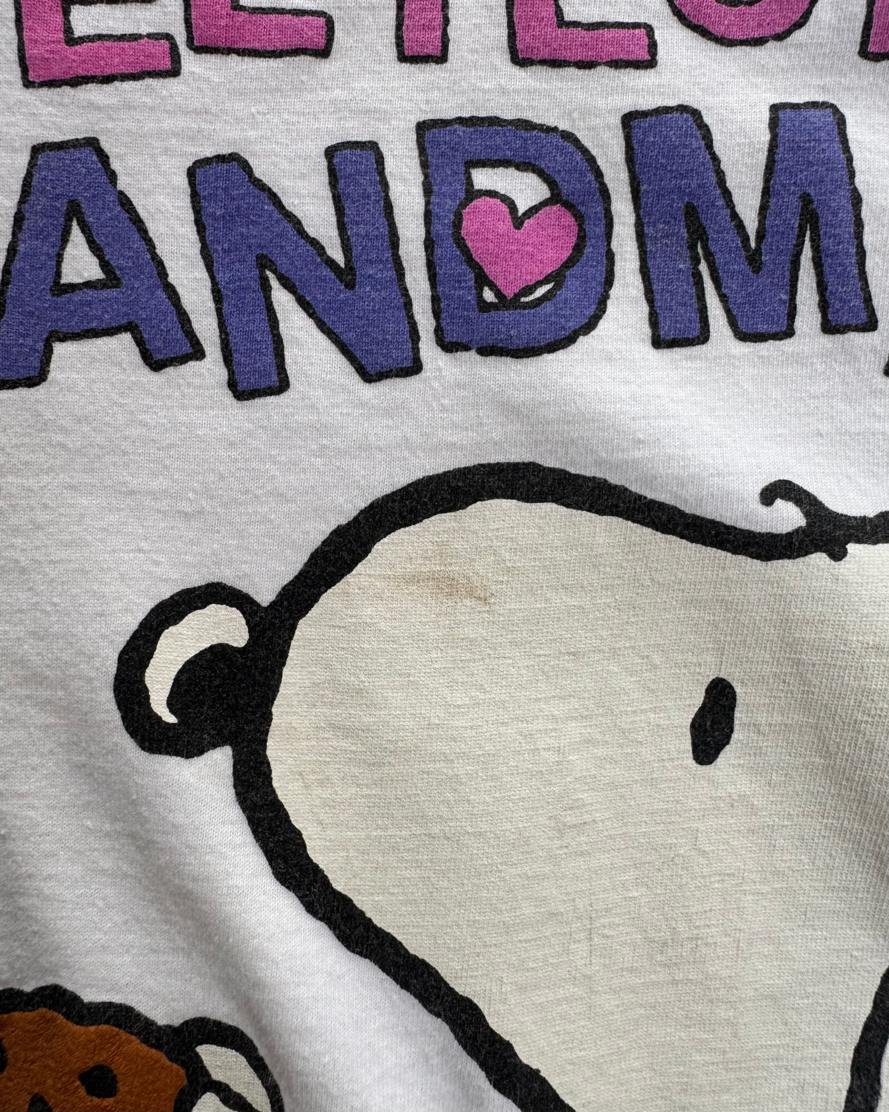 90’s PEANUTS “snoopy” t-shirt LARGE