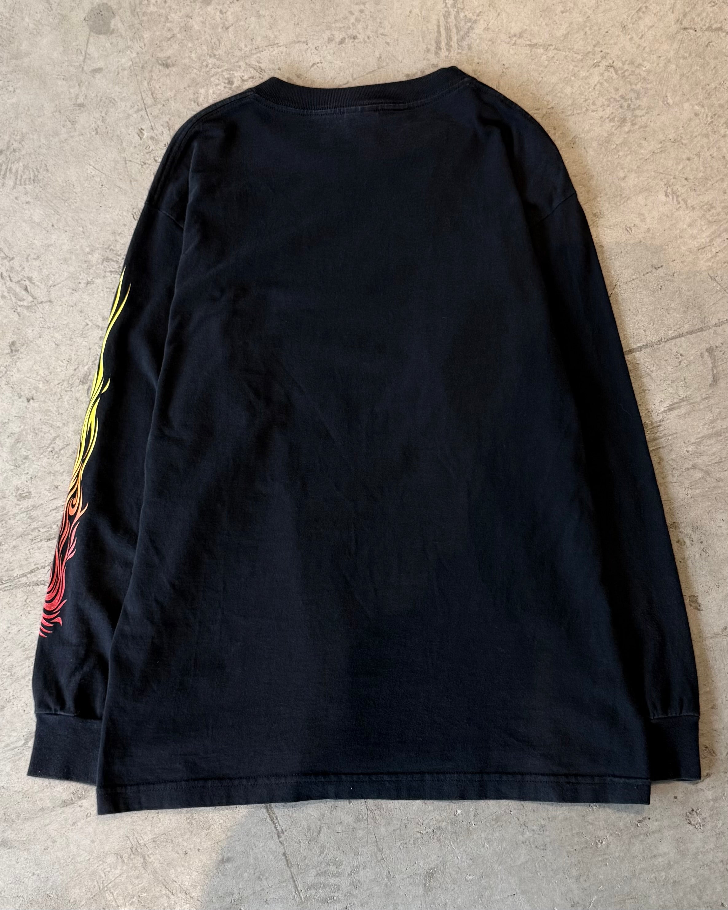 00's
"sleeve design" l/s t-shirt large