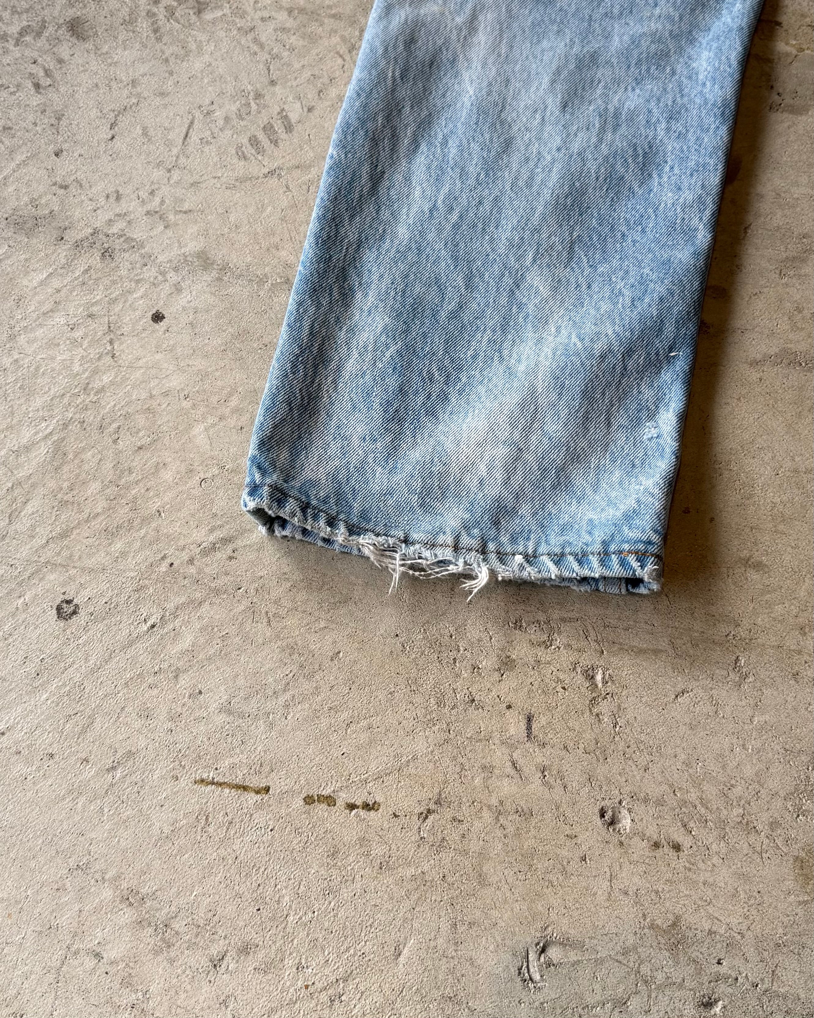 90’s “LEVI’S” crush repair denim pants