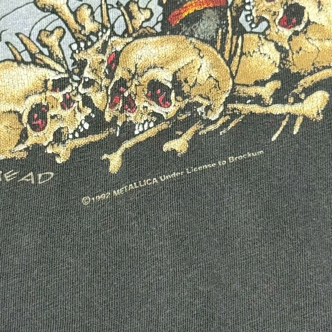 90’s “METALLICA”
“The Unforgiven” Pushead t-shirt