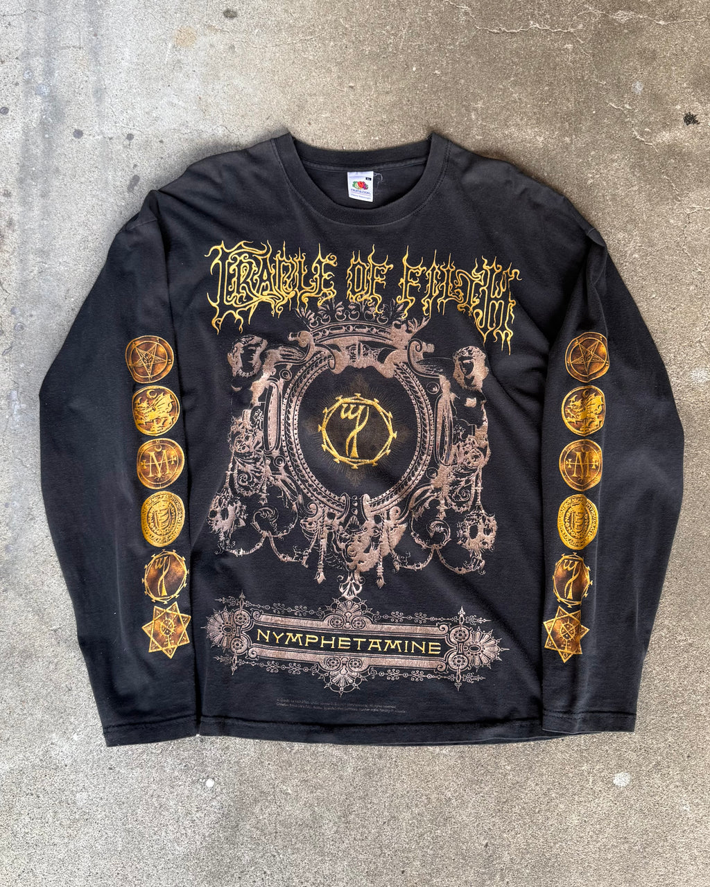 00’s “Cradle of Filth”
"Filth Fest" tour I/s t-shirt X-LARGE