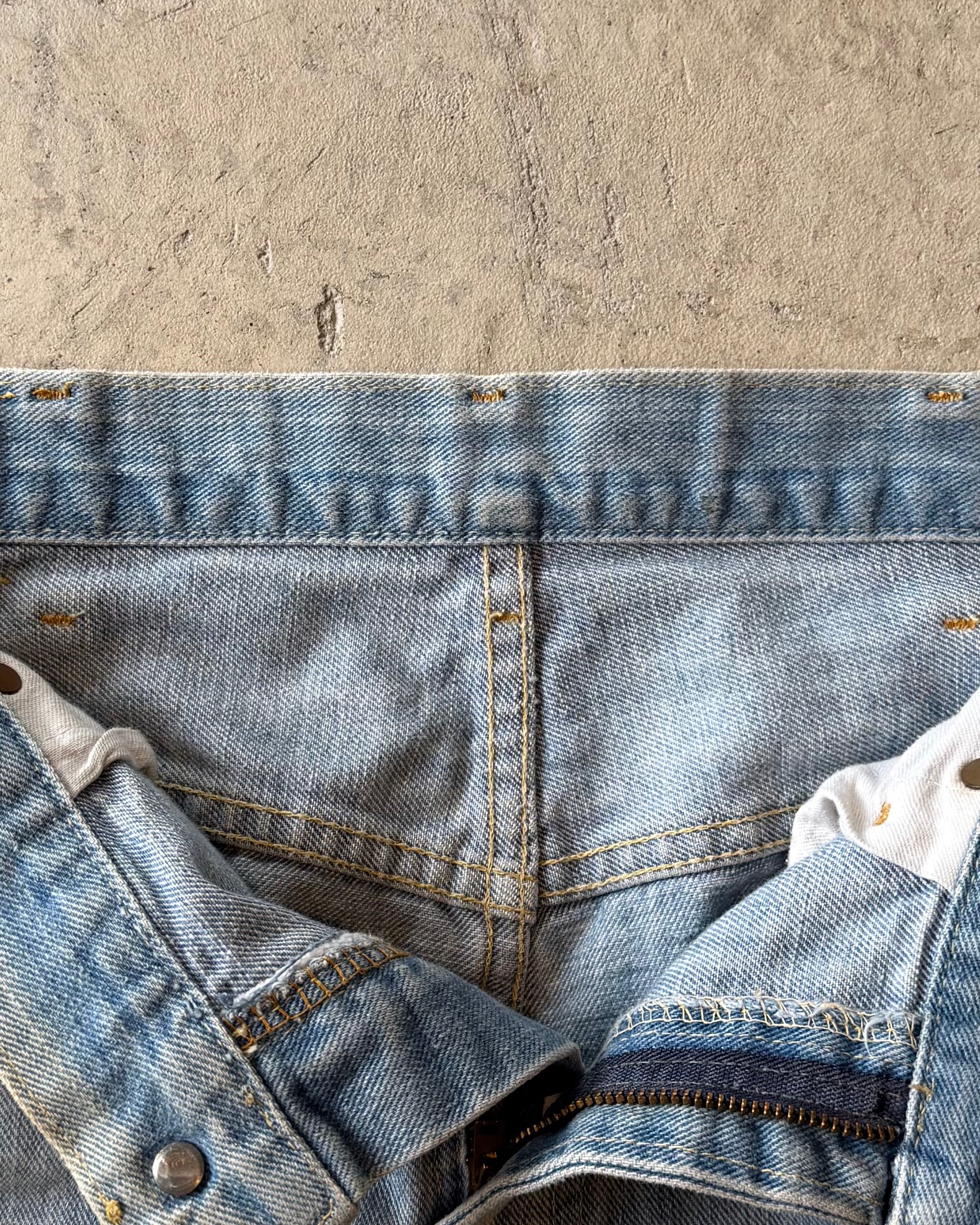 90’s “Lee” faded flare denim pants