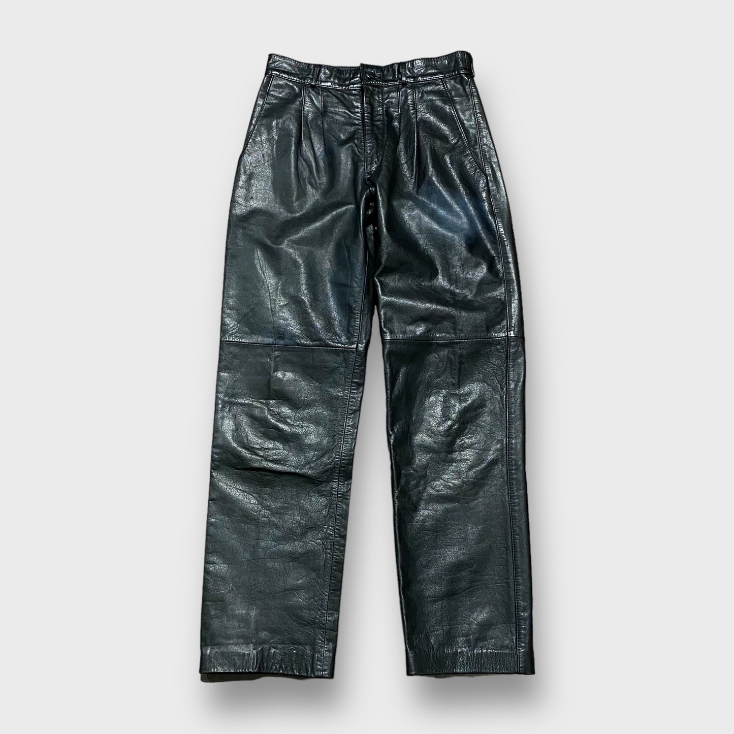 "GARSEL" Leather pants