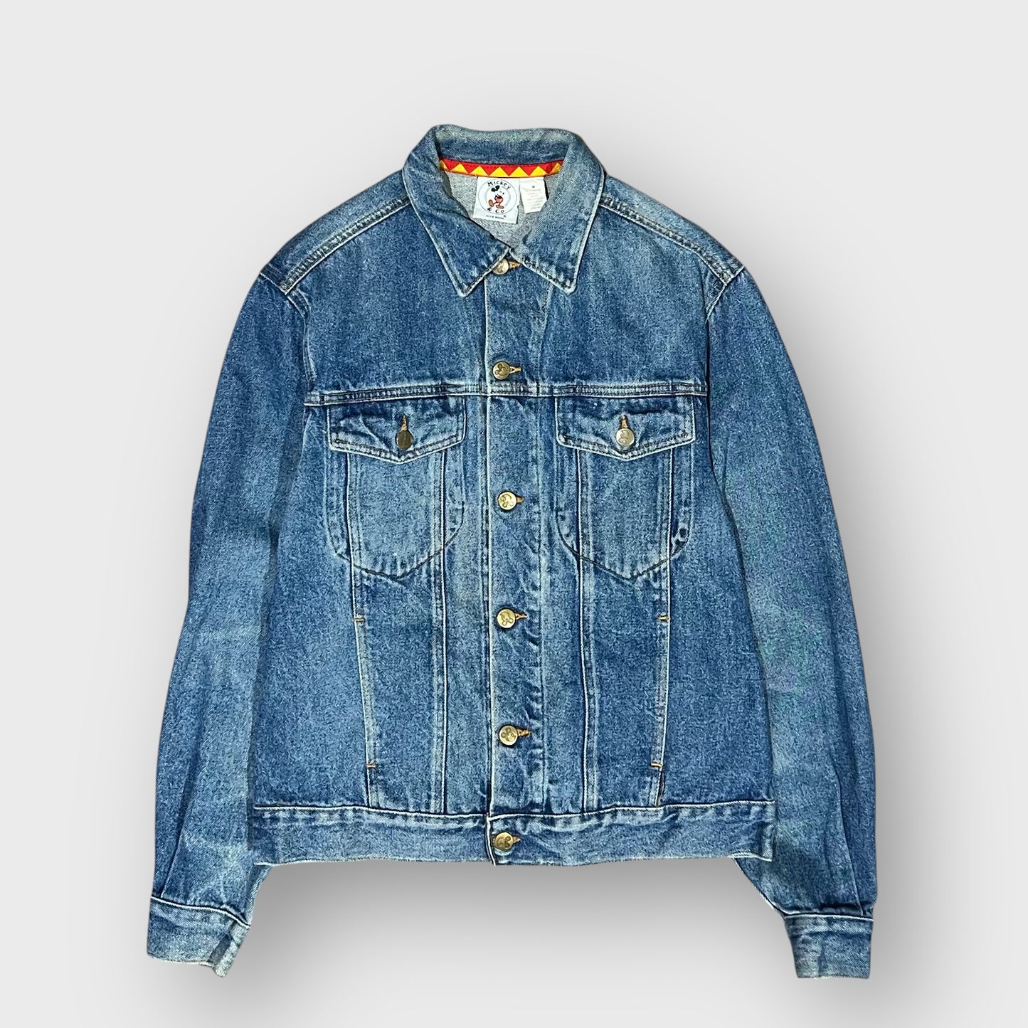 90’s Disney
back design denim jacket