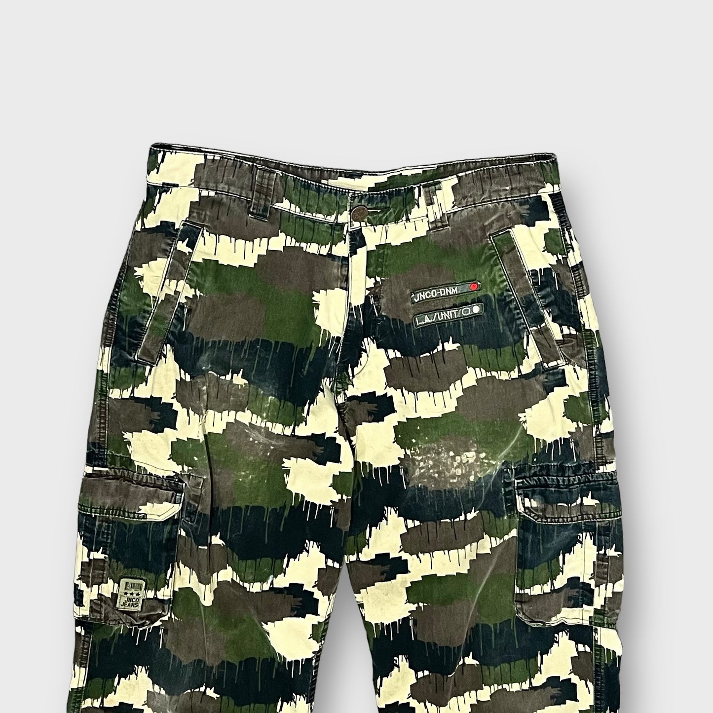90’s “JNCO”camouflage pattern cargo pants