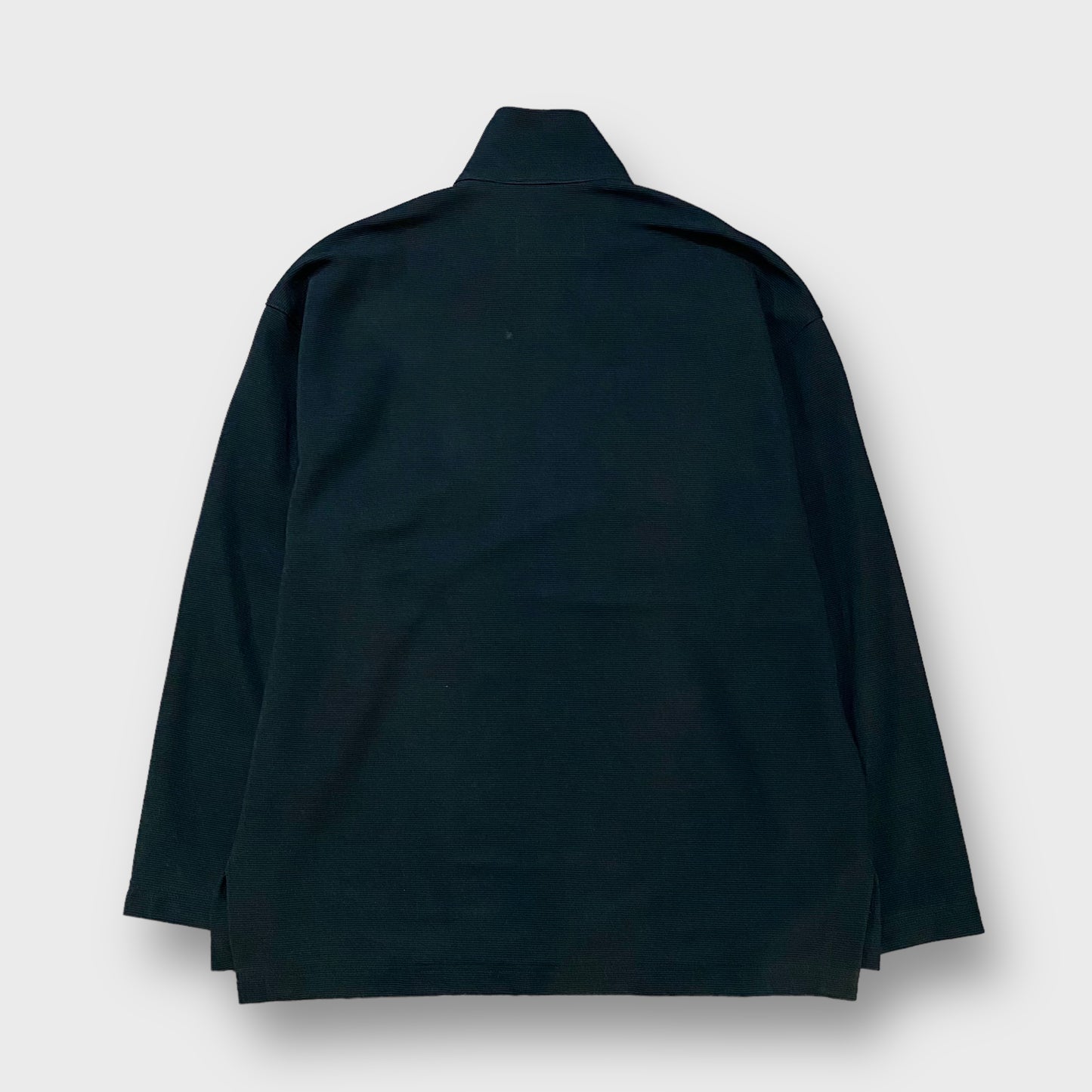 High-neck polyester jacket