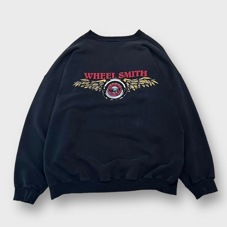 90’s "WHEEL SMITH" Logo sweat