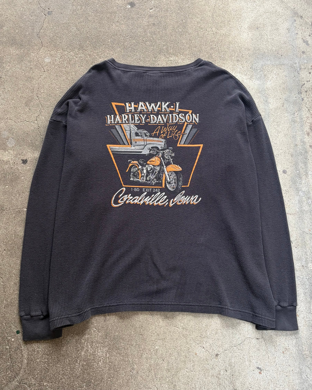 90’s HARLEY-DAIDSON
thermal I/s t-shirt