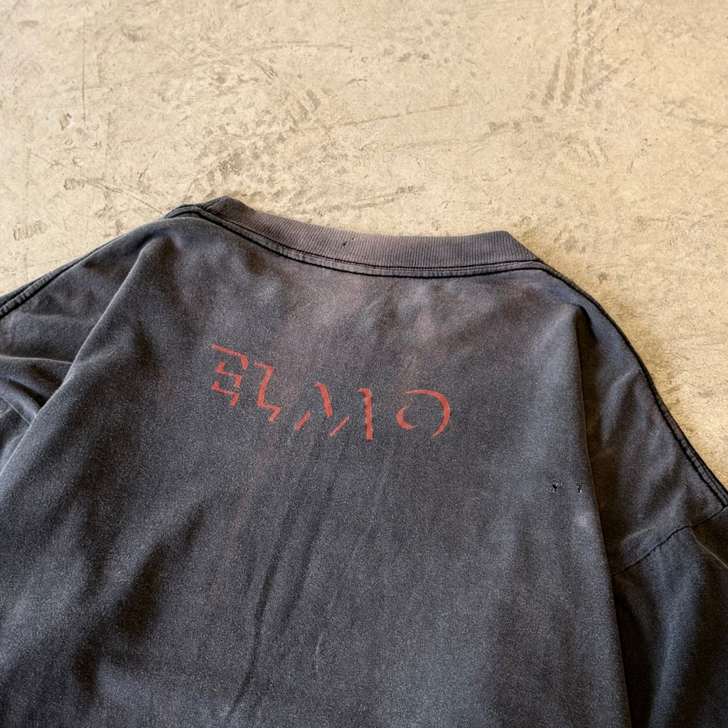 90's SESAMI STREET
"ELMO"black out character t-shirt