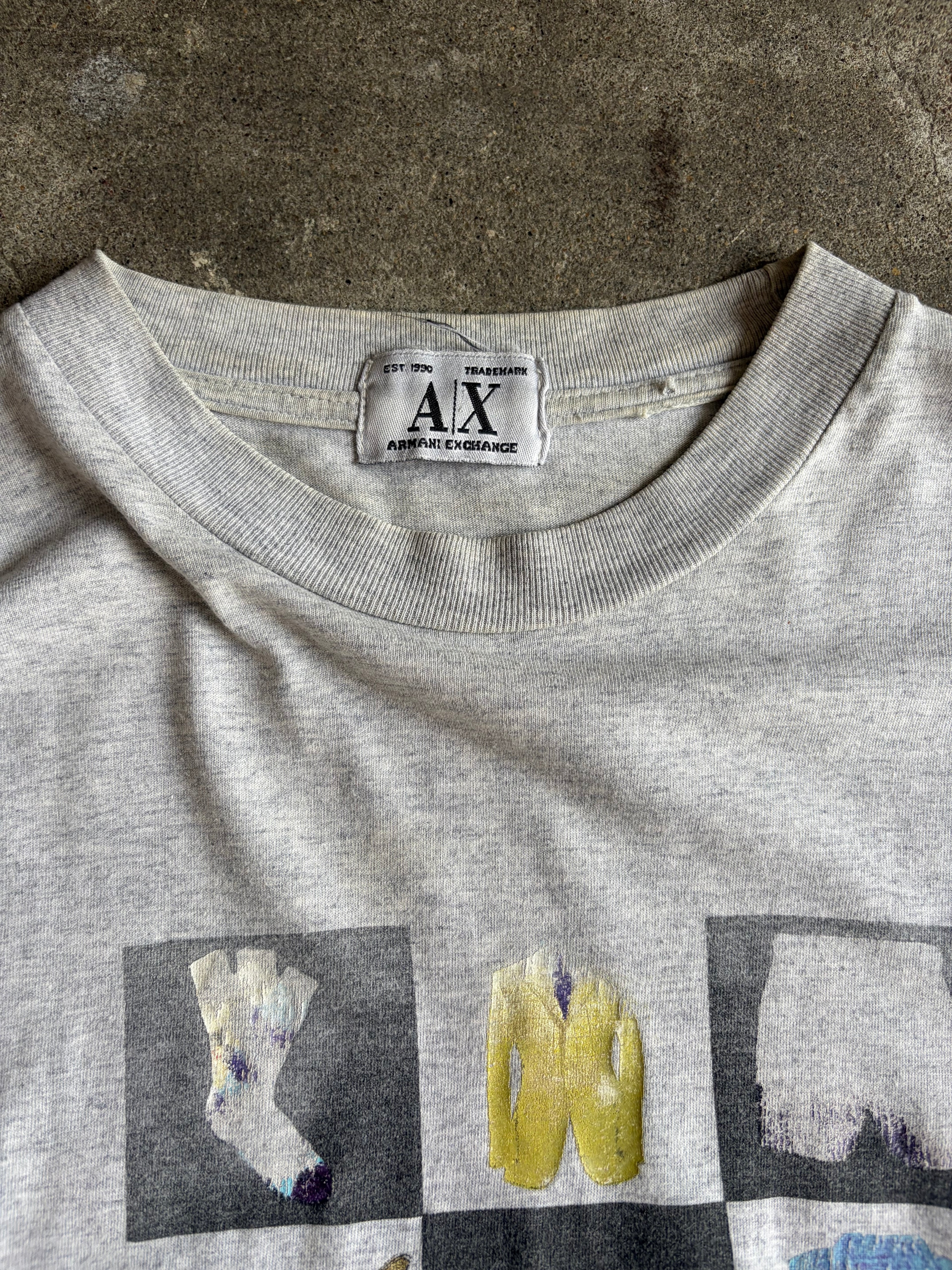 90’s “ARMANI EXCHANGE” t-shirt