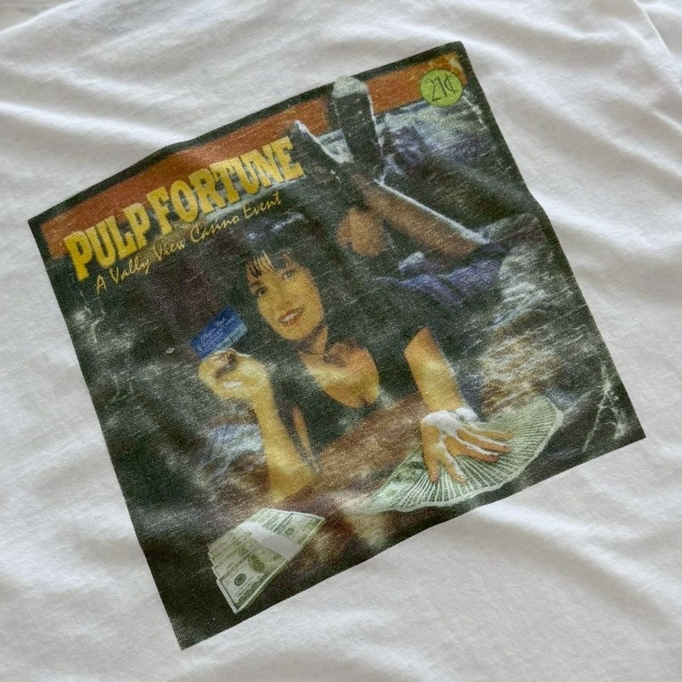00’s “PULP FORTUNE” boot t-shirt