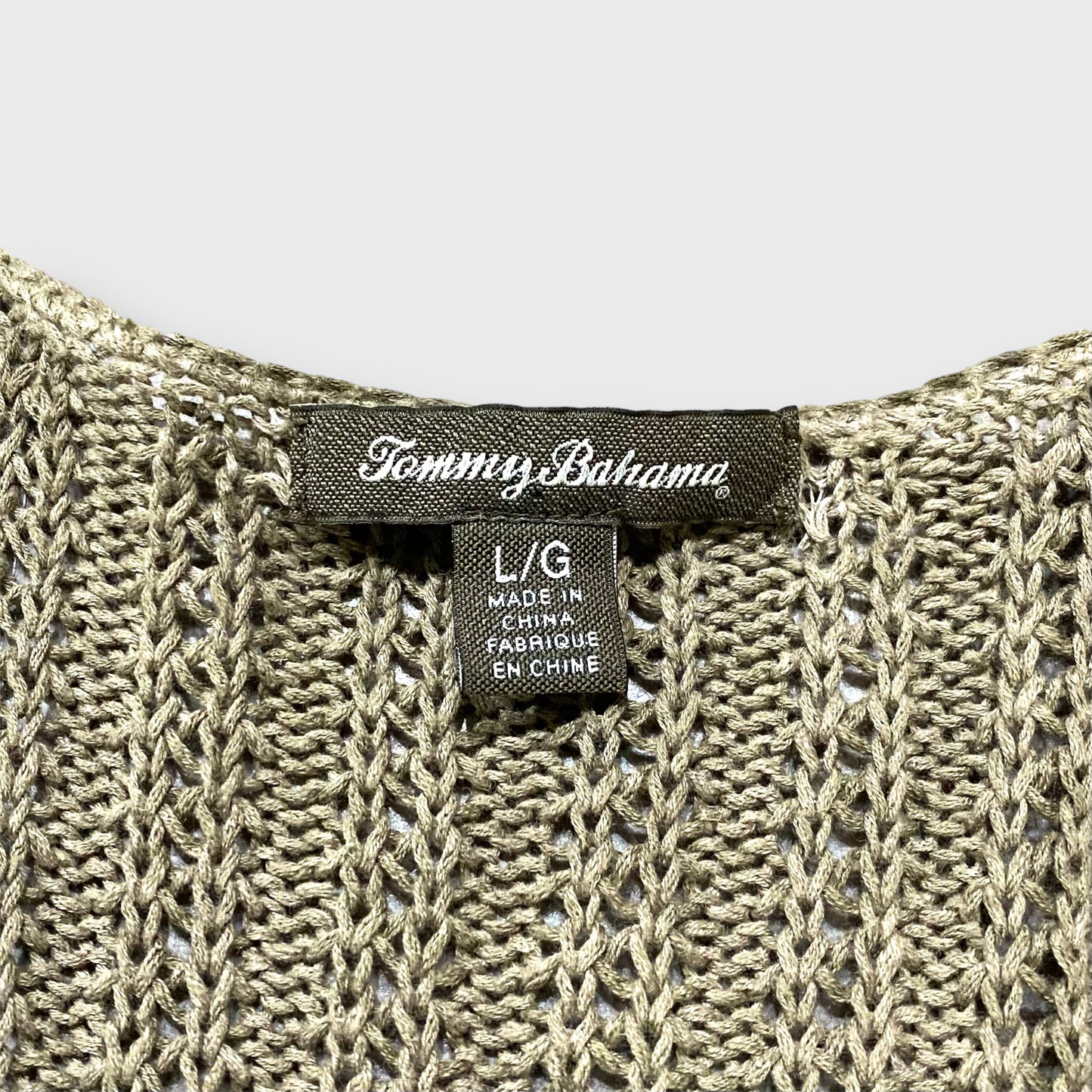 Plaine stitch knit sweater