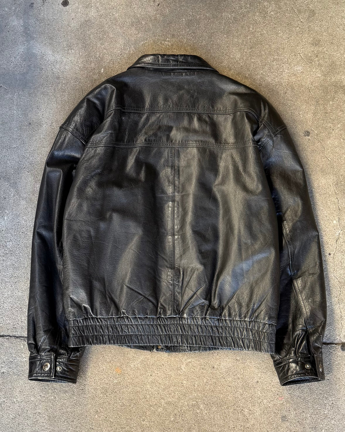 90-00’s “STJOHN'S BAY”
leather jacket medium