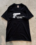 90’s “gun design” t-shirt midium