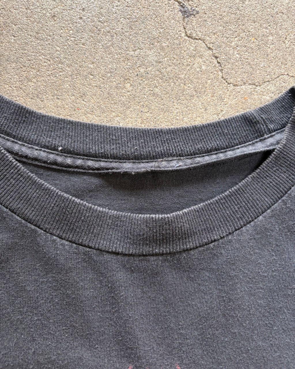 00’s scull design flame pattern l/s t-shirt