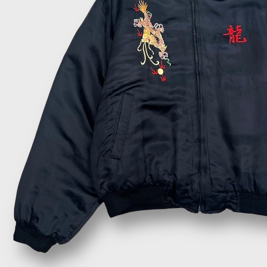 80-90's Dragon embroidery souvenir jacket