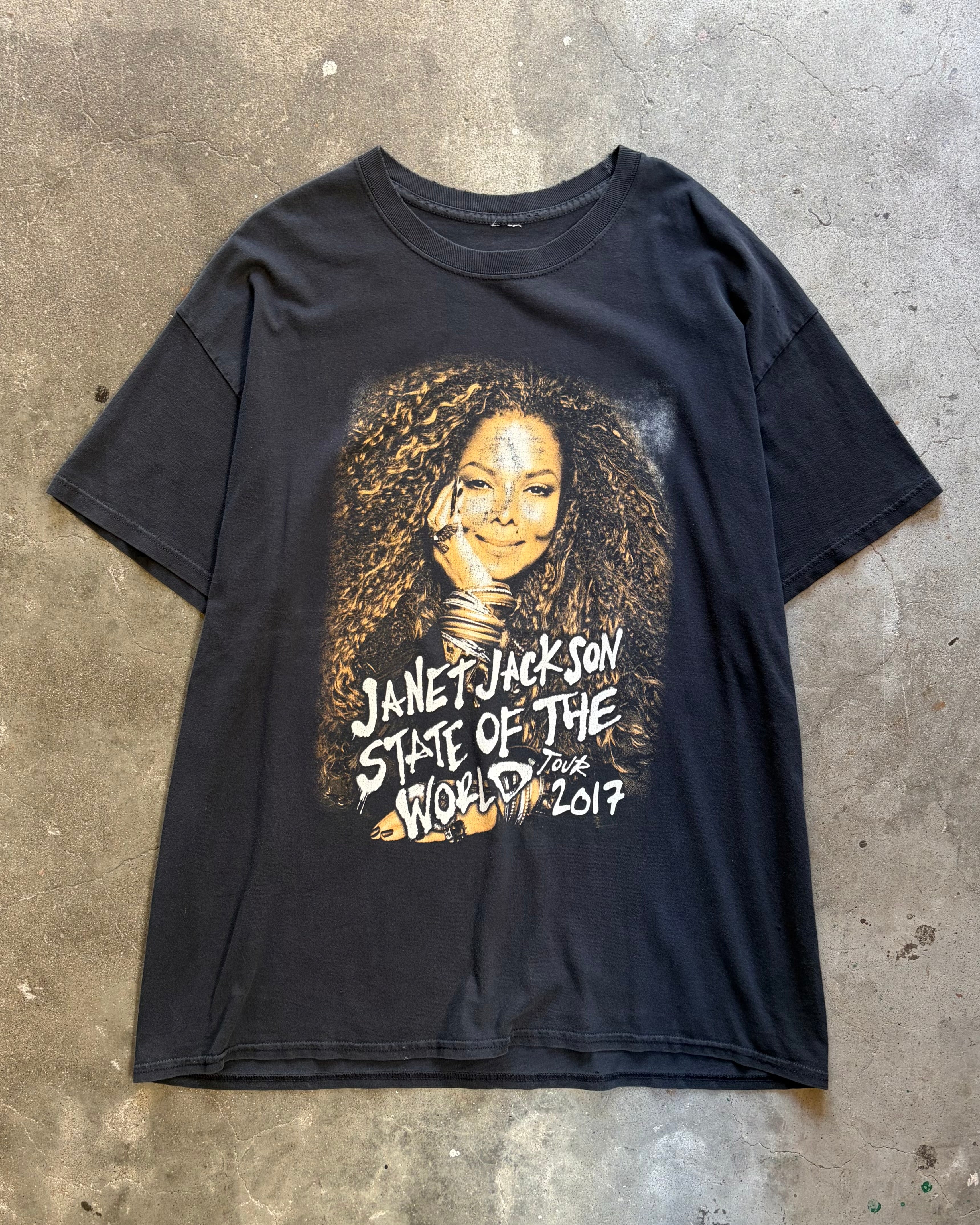 00’s “JANET JACKSON”
“STATE OF THE WORLD TOUR” t-shirt
